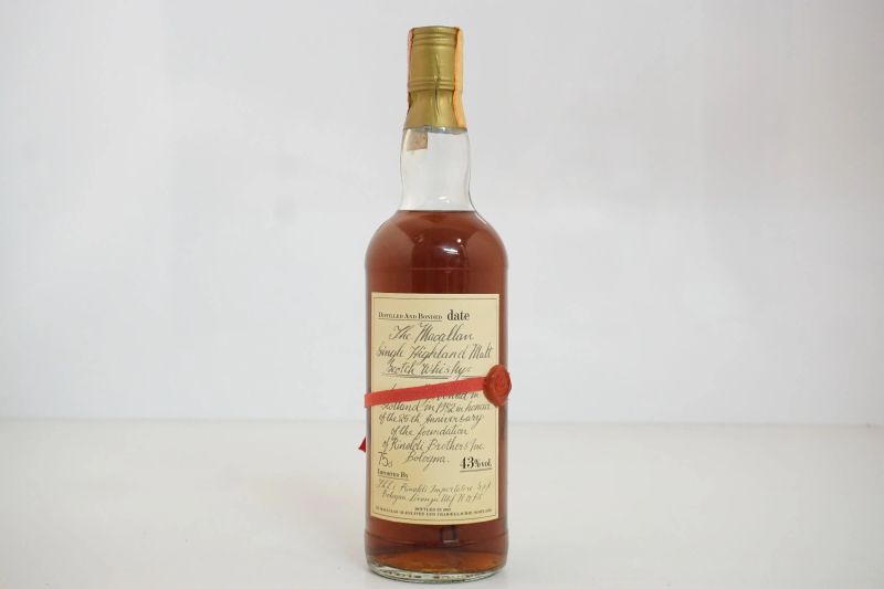      Macallan Red Ribbon 1957   - Asta Vini Pregiati e Distillati da Collezione - Pandolfini Casa d'Aste