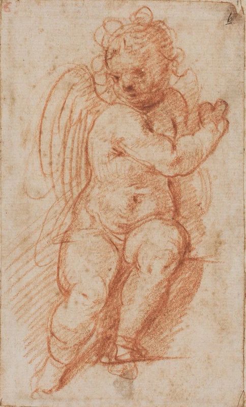      Scuola toscana, inizio sec. XVII   - Auction Works on paper: 15th to 19th century drawings, paintings and prints - Pandolfini Casa d'Aste