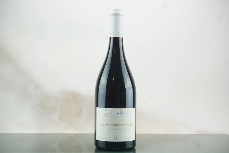 Vosne-Roman&eacute;e Domaine Bizot 2016  - Auction LA RAFFINATEZZA DELLA COMPLESSITA' - Fine and Rare Wine - Pandolfini Casa d'Aste