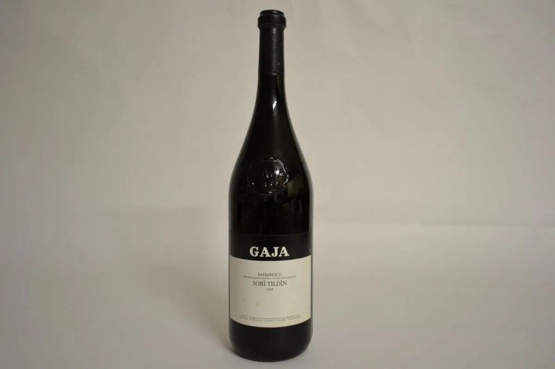 Barbaresco Sor&igrave; Tildin Gaja 1988  - Auction PANDOLFINI FOR EXPO 2015: Finest and rarest wines - Pandolfini Casa d'Aste
