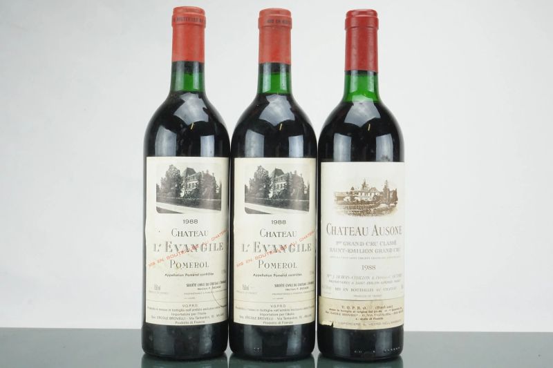 Selezione Bordeaux 1988  - Asta L'Essenziale - Vini Italiani e Francesi da Cantine Selezionate - Pandolfini Casa d'Aste