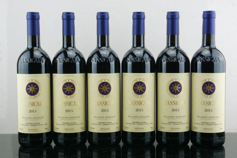 Sassicaia Tenuta San Guido 2015  - Auction AS TIME GOES BY | Fine and Rare Wine - Pandolfini Casa d'Aste