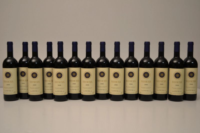 Sassicaia Tenuta San Guido 2000  - Auction An Extraordinary Selection of Finest Wines from Italian Cellars - Pandolfini Casa d'Aste