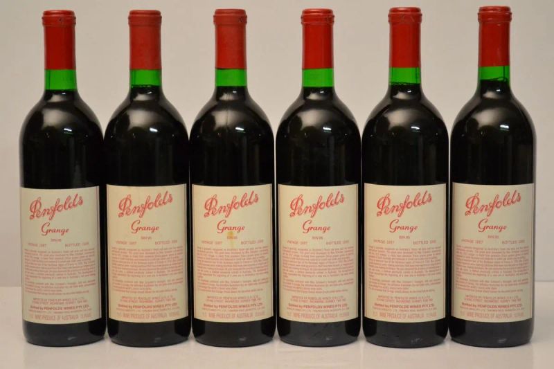 Grange Bin 95 Penfolds 1987  - Asta Vini Pregiati e una Straordinaria Selezione dalla Cantina Storica di Masseto - Pandolfini Casa d'Aste