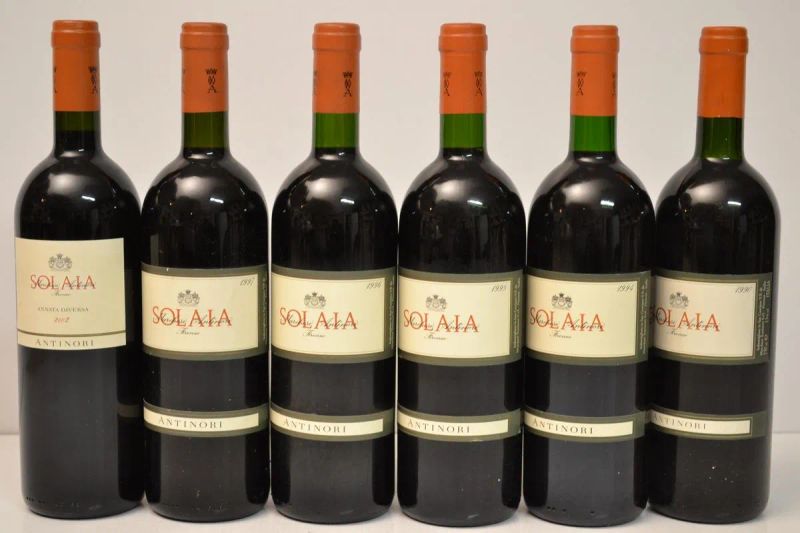 Solaia Antinori                                                             - Auction Fine Wines from Important Private Italian Cellars - Pandolfini Casa d'Aste