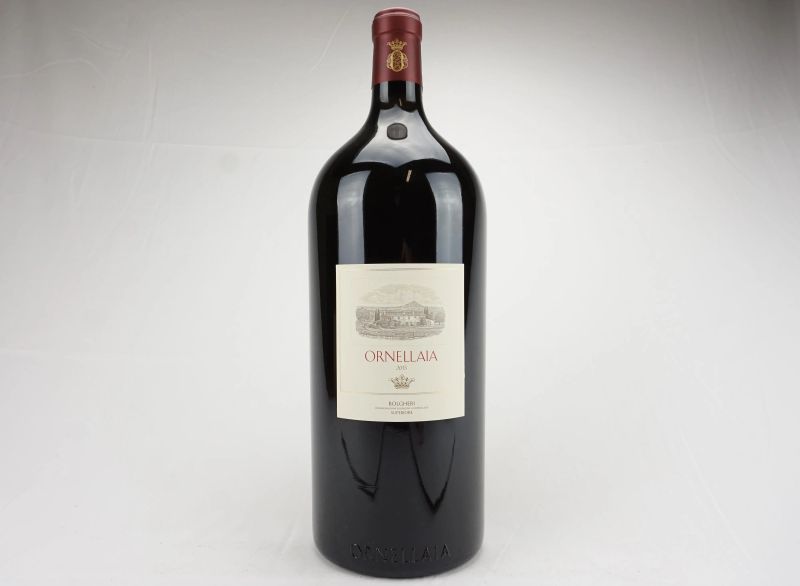      Ornellaia 2015   - Auction Il Fascino e l'Eleganza - A journey through the best Italian and French Wines - Pandolfini Casa d'Aste