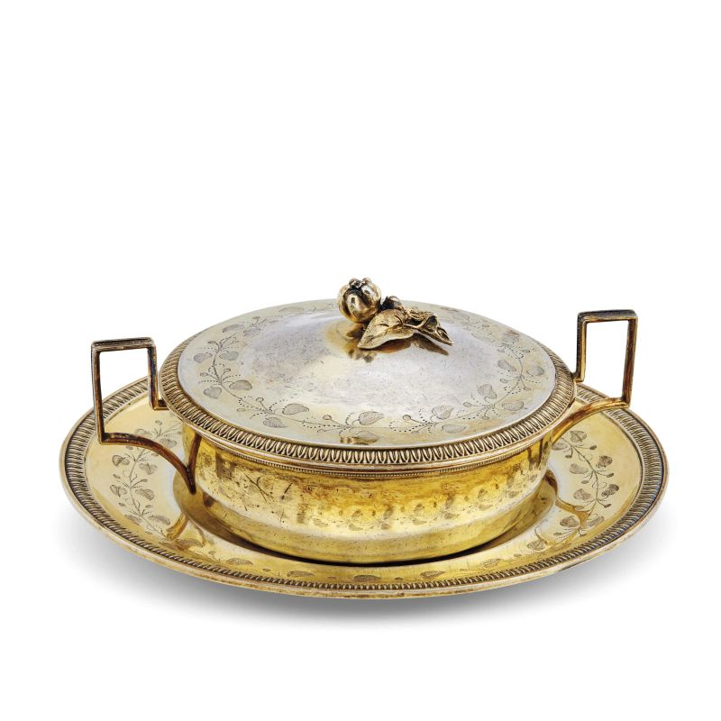 



A MARC JACQUAIT CUP WITH LID AND PLATE, PARIS, EARLY 19TH CENTURY  - Auction INTERNATIONAL FINE ART - Pandolfini Casa d'Aste