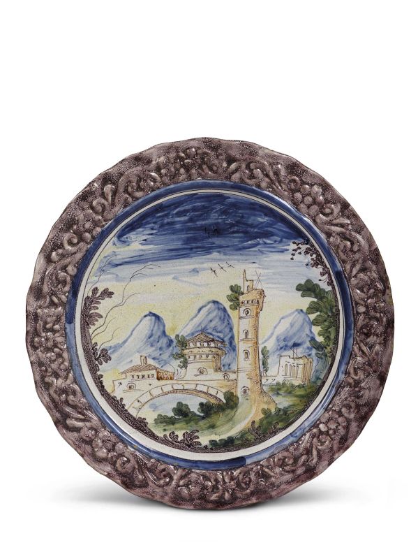 ALZATA, PAVIA, SECOLO XVIII  - Auction 15TH TO 18TH century PORCELAIN AND MAIOLICA - Pandolfini Casa d'Aste