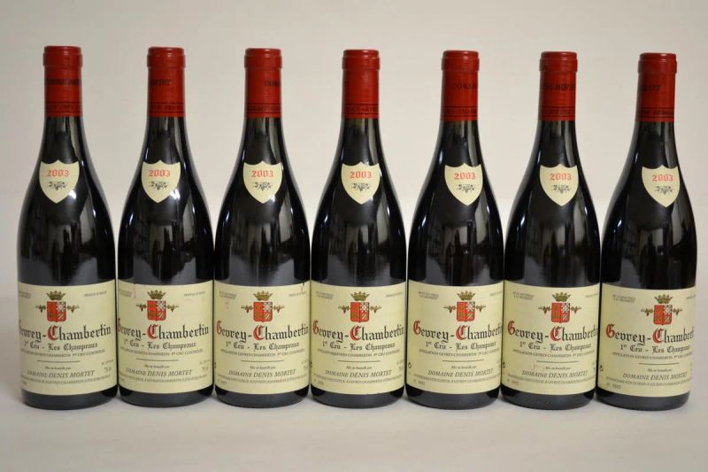 Gevrey-Chambertin Les Champeaux Domaine Denis Mortet 2003  - Auction PANDOLFINI FOR EXPO 2015: Finest and rarest wines - Pandolfini Casa d'Aste