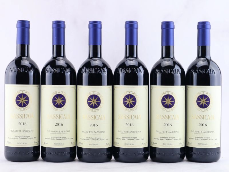 



Sassicaia Tenuta San Guido 2016  - Auction ALCHIMIA - Fine and Rare Wine - Pandolfini Casa d'Aste