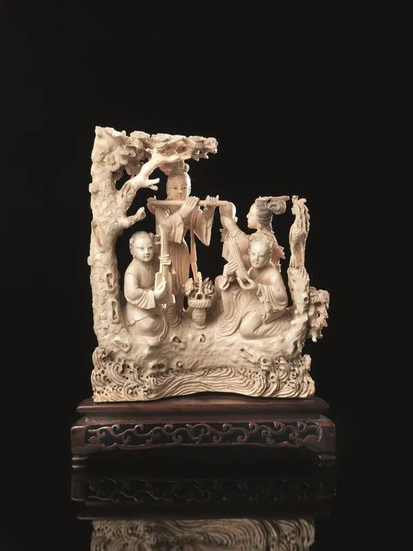 GRUPPO, CINA, SEC.XIX  - Auction Asian Art - Pandolfini Casa d'Aste