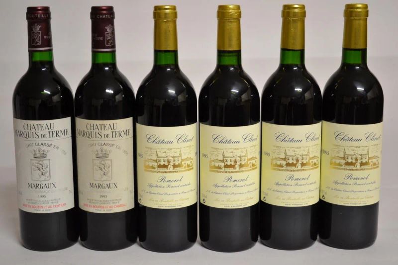 Selezione Bordeaux 1995&nbsp;&nbsp;&nbsp;&nbsp;&nbsp;&nbsp;&nbsp;&nbsp;&nbsp;&nbsp;&nbsp;&nbsp;  - Asta Vini pregiati e da collezione - Pandolfini Casa d'Aste