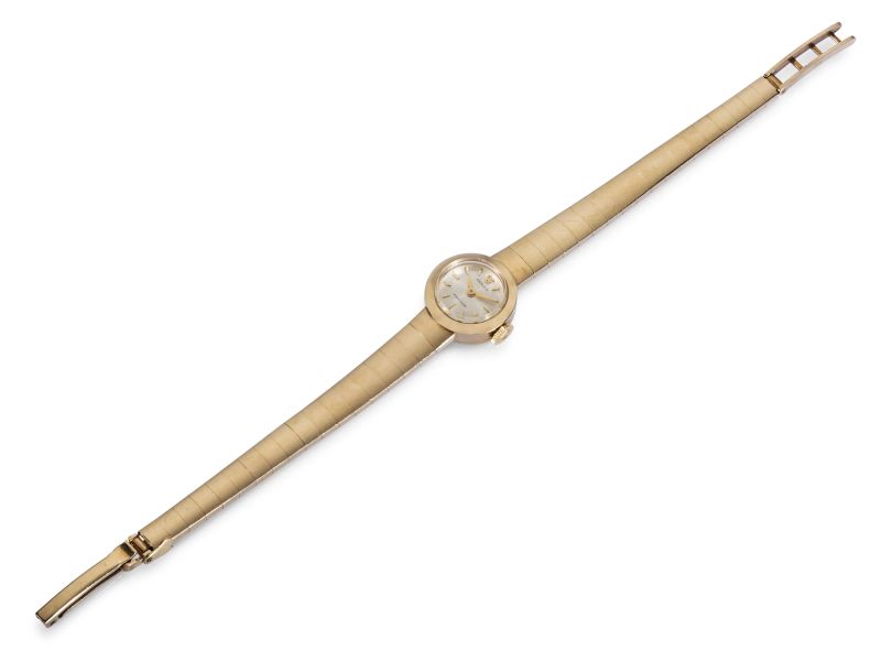 OROLOGIO DONNA ROLEX BRACCIALE IN ORO 14 KT  - Asta gioielli - Pandolfini Casa d'Aste