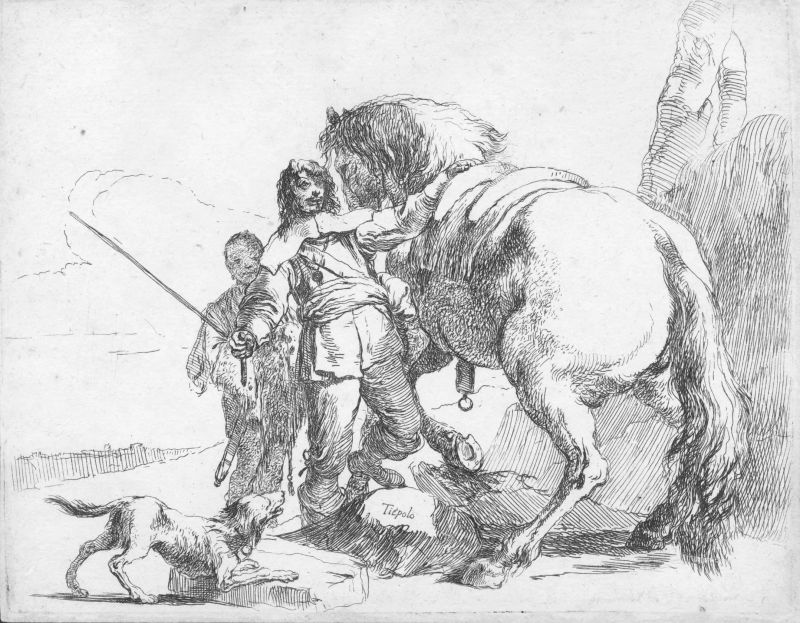 Giambattista Tiepolo  - Auction TIMED AUCTION | WORKSONPAPER: DRAWINGS, PAINTINGS AND PRINTS - Pandolfini Casa d'Aste