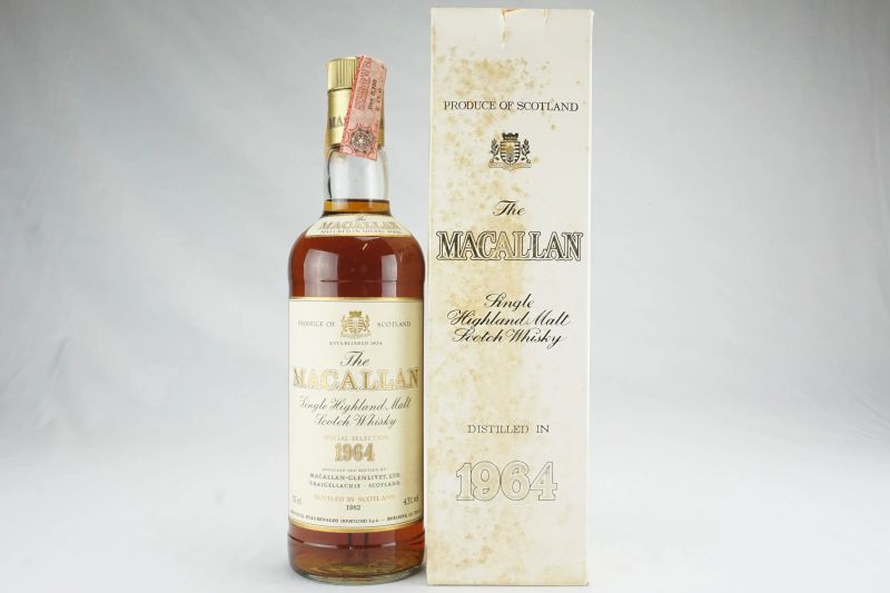 Macallan Special Selection 1964  - Asta ASTA A TEMPO | Rum, Whisky e Distillati da Collezione - Pandolfini Casa d'Aste