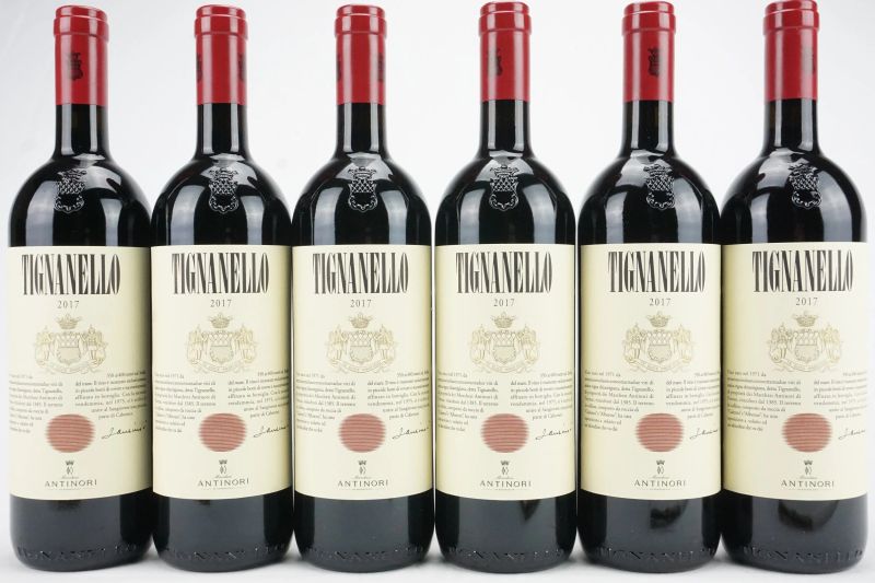      Tignanello Antinori 2017   - Asta Il Fascino e l'Eleganza - Un percorso tra i migliori Vini italiani e francesi - Pandolfini Casa d'Aste