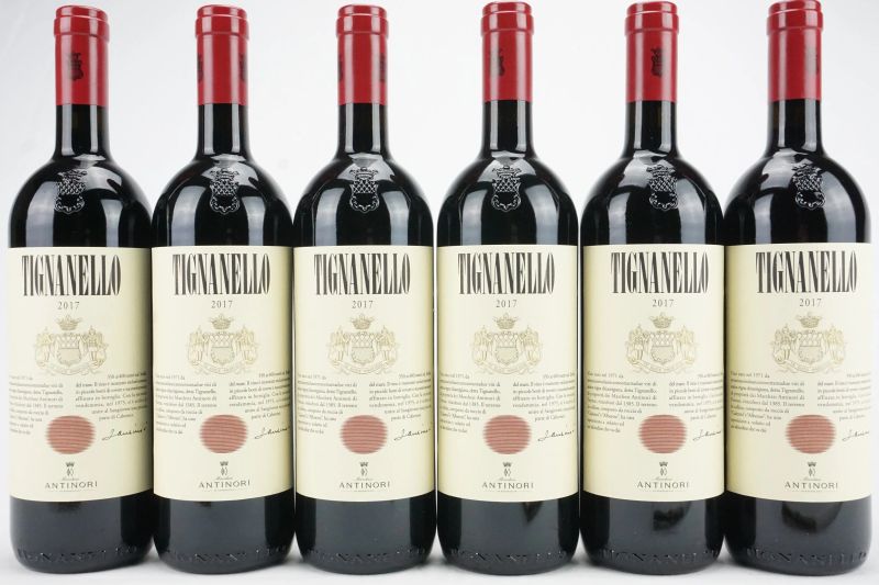      Tignanello Antinori 2017   - Auction Il Fascino e l'Eleganza - A journey through the best Italian and French Wines - Pandolfini Casa d'Aste