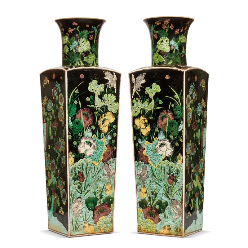



PAIR OF VASES, CHINA, QING DYNASTY, 19TH CENTURY  - Auction Asian Art | 东方艺术 - Pandolfini Casa d'Aste