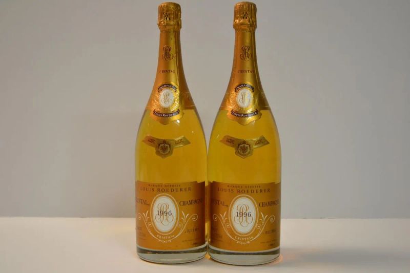 Cristal Louis Roederer 1996  - Asta Vini da Collezione da Importanti Cantine Private Italiane - Pandolfini Casa d'Aste