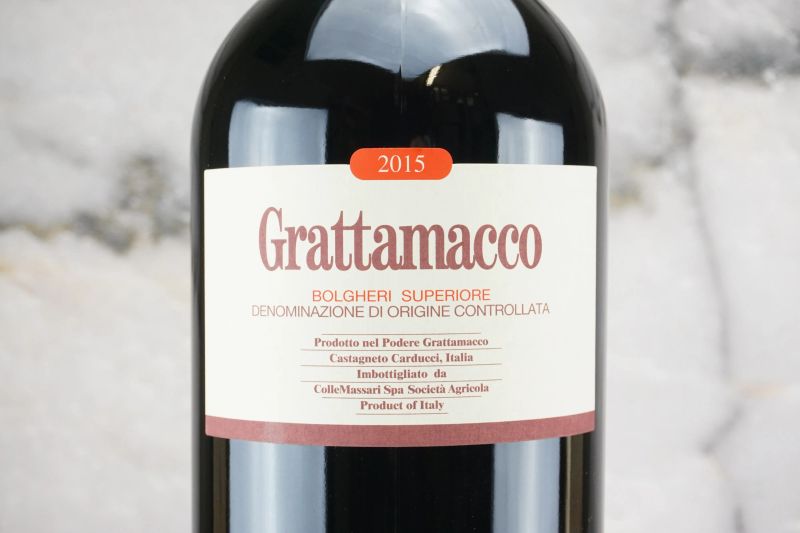 Grattamacco Podere Grattamacco 2015  - Auction Smart Wine 2.0 | Online Auction - Pandolfini Casa d'Aste