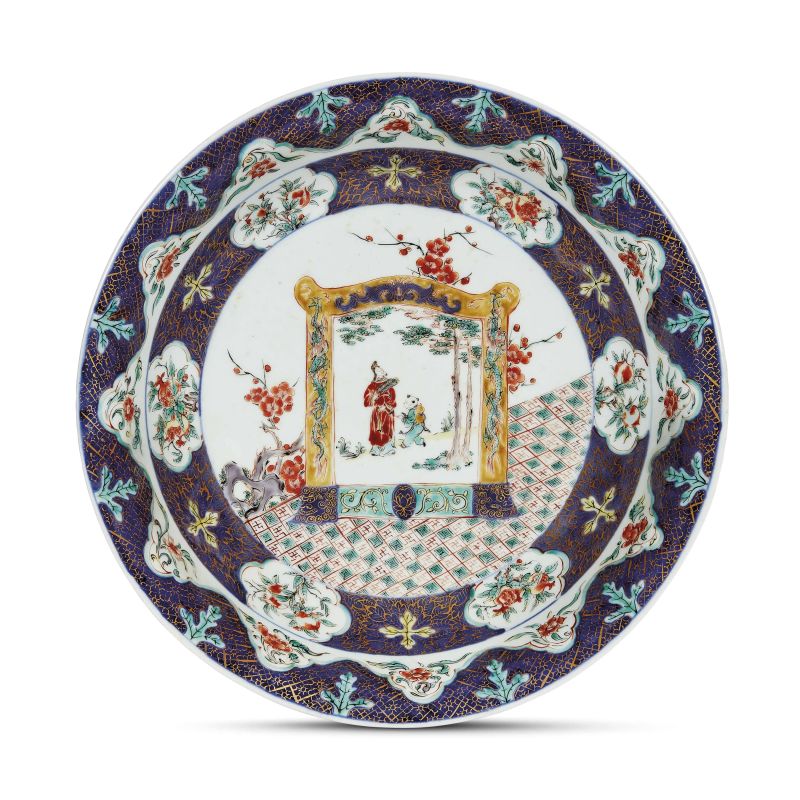 A PLATE, CHINA, QING DYNASTY, KANGXI PERIOD  - Asta Arte Orientale  东方艺术 - Pandolfini Casa d'Aste