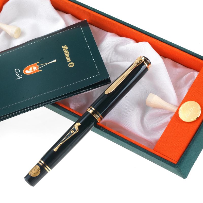PELIKAN GOLF LIMITED EDITION FOUNTAIN PEN&nbsp; N. 4022/4500  - Auction TIMED AUCTION | WATCHES AND PENS - Pandolfini Casa d'Aste