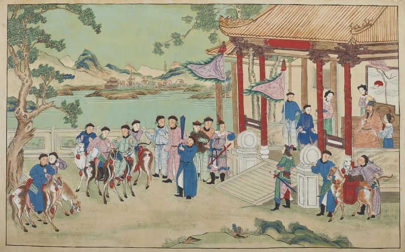 A PAITING,     CHINA, QING DYNASTY, 19TH CENTURY  - Auction Asian Art | &#19996;&#26041;&#33402;&#26415; - Pandolfini Casa d'Aste