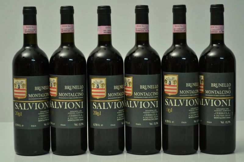 Brunello di Montalcino Salvioni 2001  - Auction FINE WINES FROM IMPORTANT ITALIAN CELLARS - Pandolfini Casa d'Aste