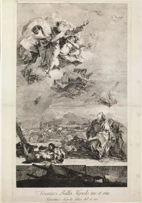 Tiepolo, Lorenzo  - Auction Prints and Drawings from XVI to XX century - Books and Autographs - Pandolfini Casa d'Aste