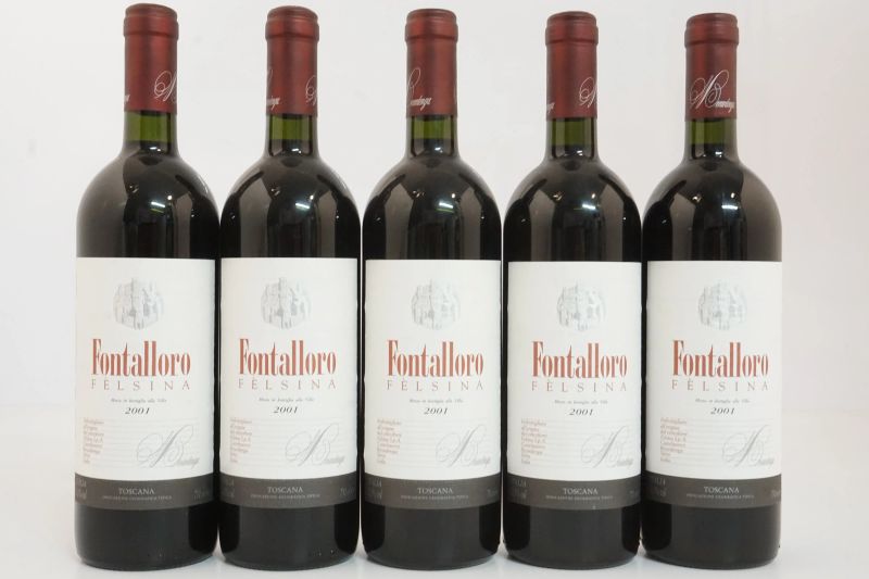      Fontalloro Felsina Berardenga 2001   - Asta ASTA A TEMPO | Smart Wine & Spirits - Pandolfini Casa d'Aste