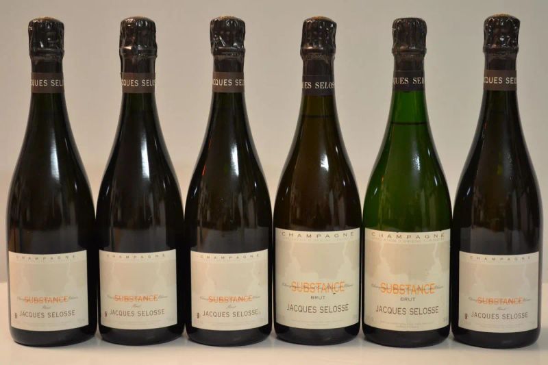 Substance Grand Cru Blanc de Blancs Brut Jacques Selosse  - Auction Fine Wines from Important Private Italian Cellars - Pandolfini Casa d'Aste