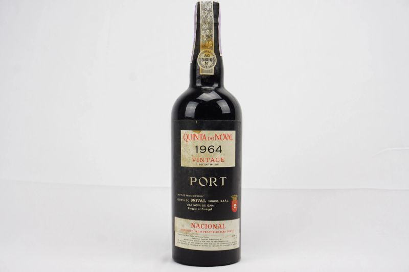      Nacional Vintage Quinta do Noval 1964   - Asta ASTA A TEMPO | Smart Wine & Spirits - Pandolfini Casa d'Aste