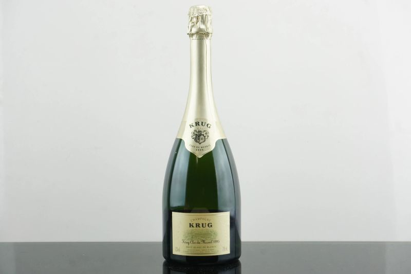 Krug Clos du Mesnil 1995  - Auction AS TIME GOES BY | Fine and Rare Wine - Pandolfini Casa d'Aste