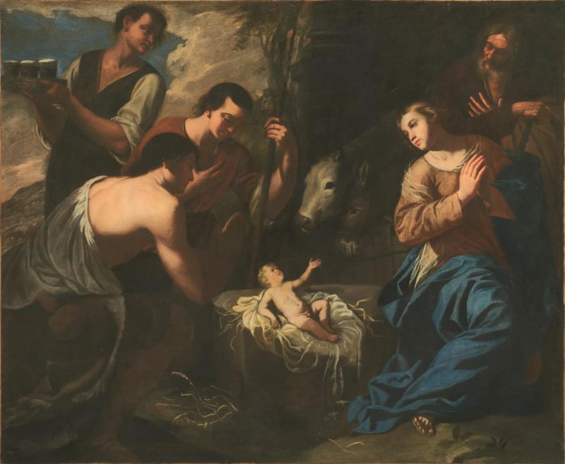 Scuola napoletana sec. XVII  - Auction 15th to 20th century paintings - Pandolfini Casa d'Aste