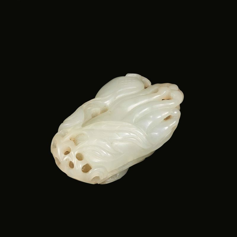 



WHITE JADE PENDANT, CHINA, QING DYNASTY, 19TH CENTURY  - Auction Asian Art | 东方艺术 - Pandolfini Casa d'Aste