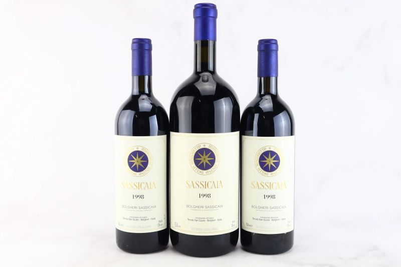 



Sassicaia Tenuta San Guido 1998  - Asta MATERIA - Vini Pregiati e da Collezione - Pandolfini Casa d'Aste