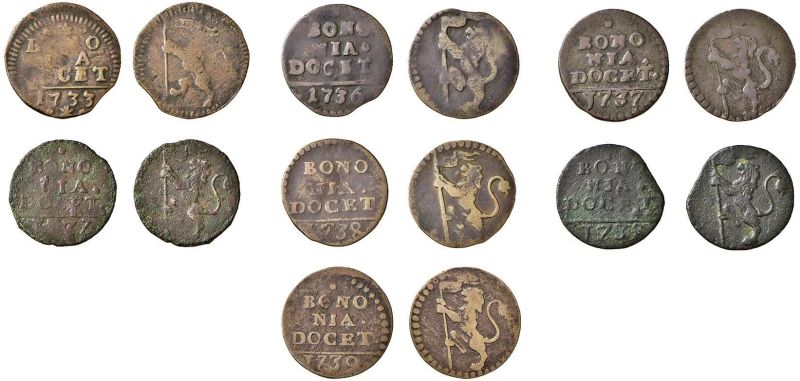 CLEMENTE XII (LORENZO CORSINI 1730 - 1740), 7 QUATTRINI  - Auction Collectible coins and medals. From the Middle Ages to the 20th century. - Pandolfini Casa d'Aste