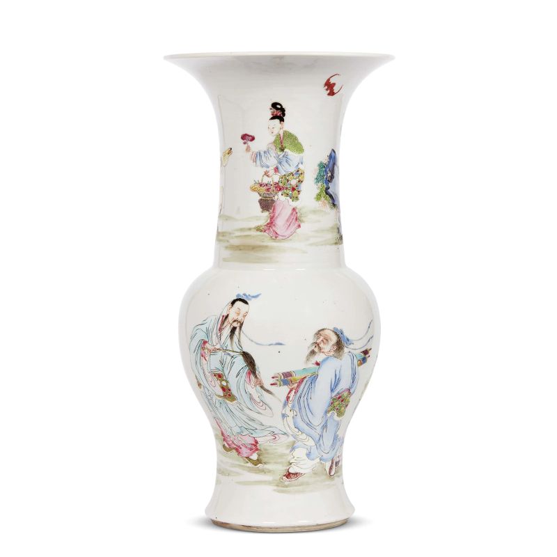 A VASE, CHINA, QING DYNASTY, 18TH CENTURY  - Auction Asian Art | &#19996;&#26041;&#33402;&#26415; - Pandolfini Casa d'Aste