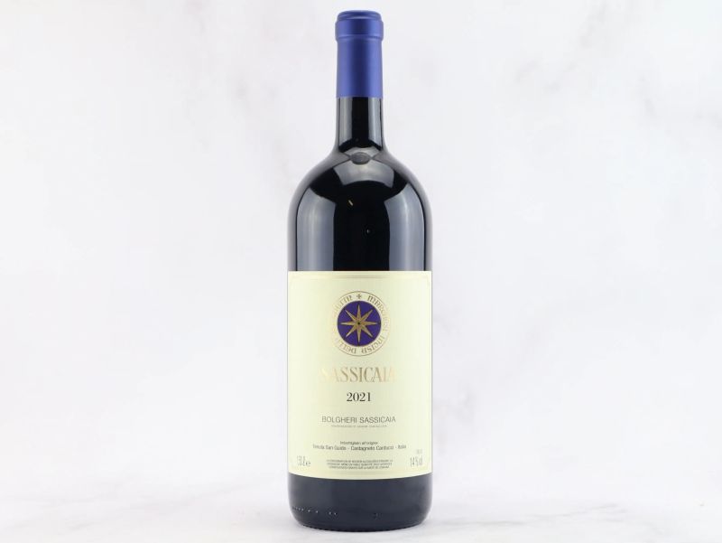 



Sassicaia Tenuta San Guido 2021  - Auction ALCHIMIA - Fine and Rare Wine - Pandolfini Casa d'Aste