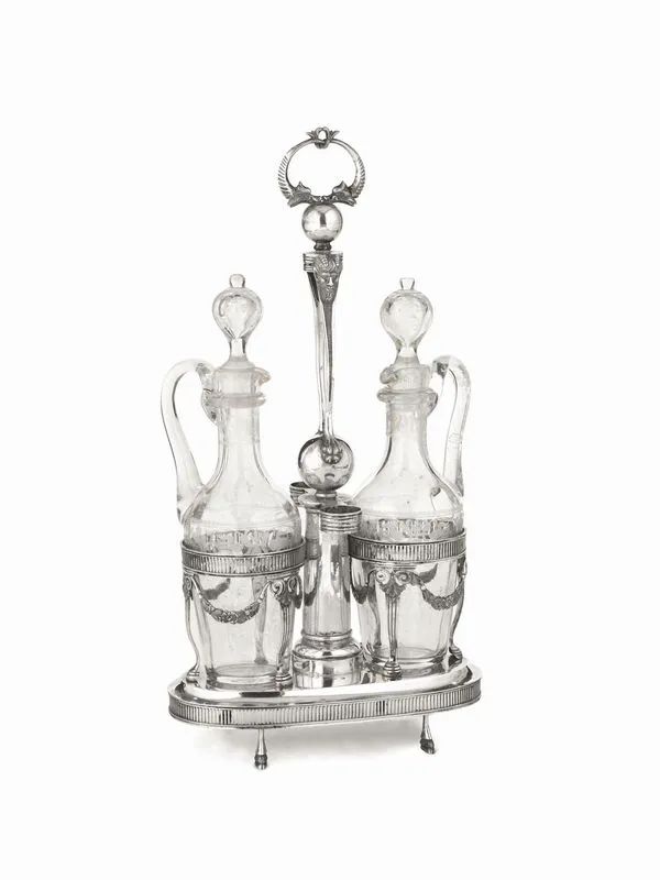 OLIERA, FIRENZE, 1830 CIRCA, ARGENTIERE MICHELE RINALDINI  - Auction Italian and European silver and objets de vertu - Pandolfini Casa d'Aste