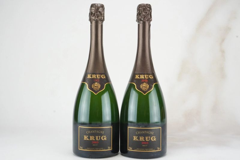 Krug 2003  - Auction L'Armonia del Tempo | FINEST AND RAREST WINES - Pandolfini Casa d'Aste