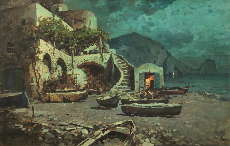 Felice Giordano  - Auction 15th to 20th century paintings - Pandolfini Casa d'Aste