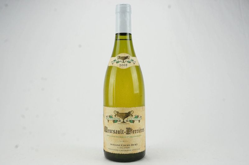      Meursault-Perri&egrave;res Domaine J.-F. Coche Dury 2008   - Asta L'Arte del Collezionare - Vini italiani e francesi da cantine selezionate - Pandolfini Casa d'Aste
