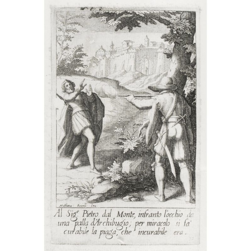 Lottini, Giovanni Angelo. Scelta d'alcuni miracoli e grazie della Santissima Nunziata di Firenze. Firenze, Cecconcelli, 1619.  - Asta LIBRI, MANOSCRITTI, AUTOGRAFI E STAMPE - Pandolfini Casa d'Aste