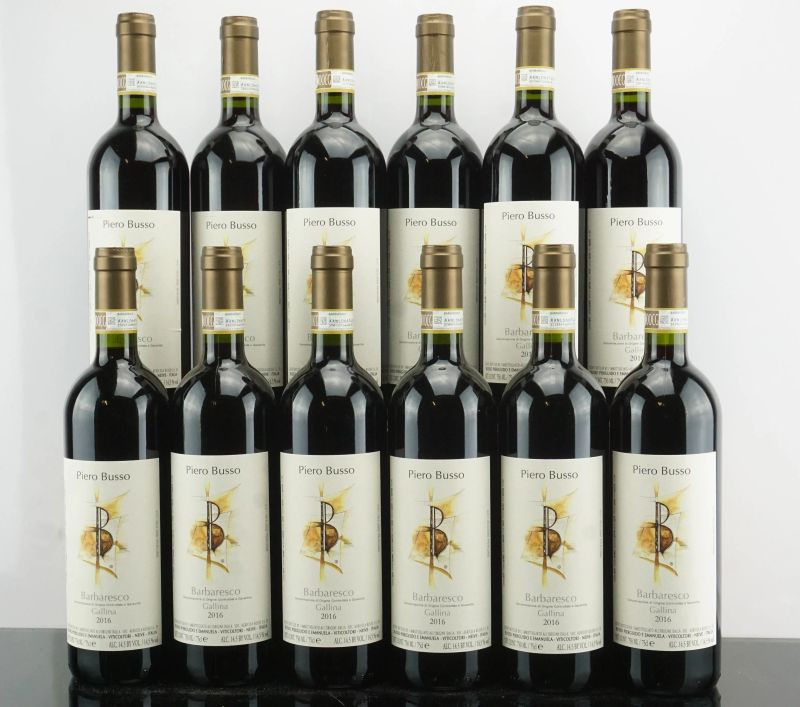 Barbaresco Gallina Piero Busso 2016  - Auction AS TIME GOES BY | Fine and Rare Wine - Pandolfini Casa d'Aste