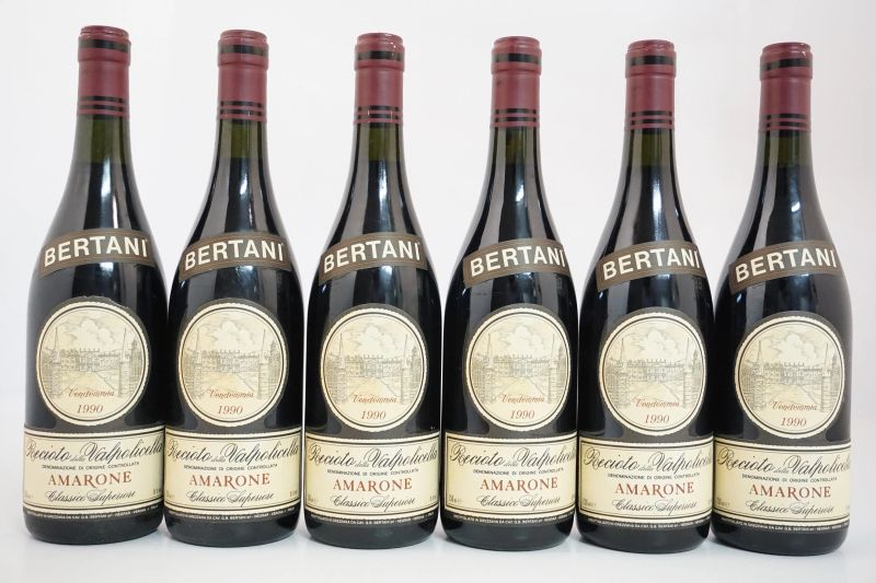      Amarone della Valpolicella Classico Superiore Bertani 1990   - Auction Online Auction | Smart Wine & Spirits - Pandolfini Casa d'Aste