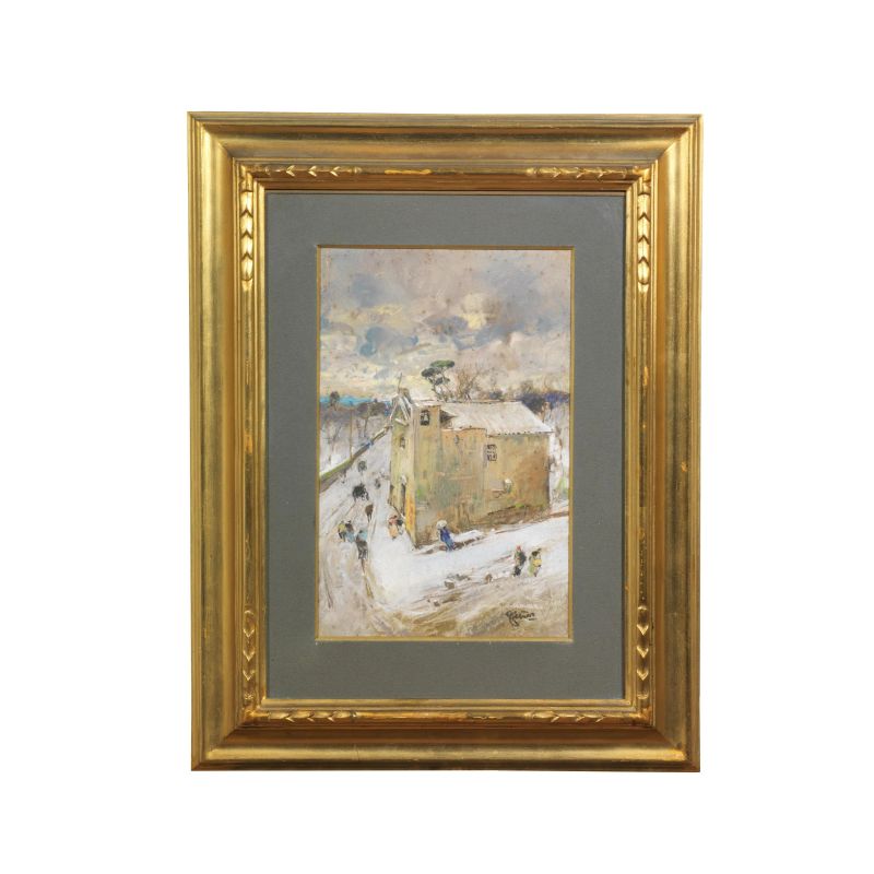 Giuseppe Casciaro : Giuseppe Casciaro  - Auction TIMED AUCTION | 19TH AND 20TH CENTURY PAINTINGS AND SCULPTURES - Pandolfini Casa d'Aste