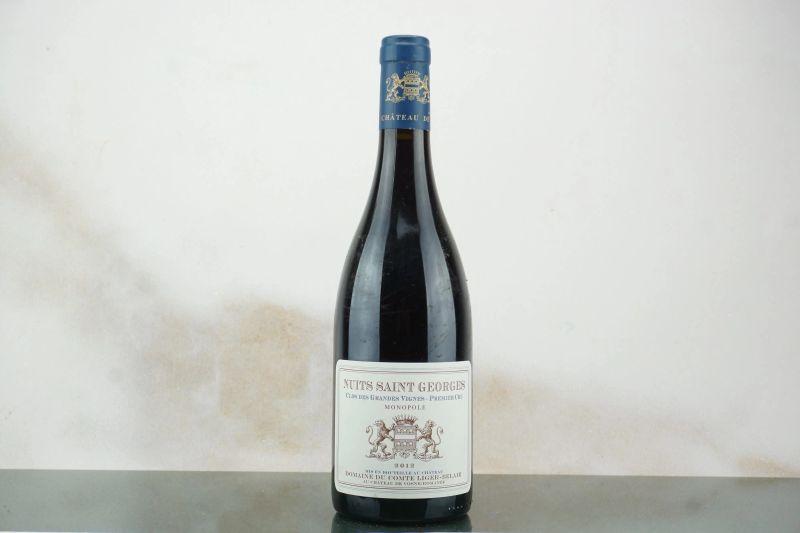 Nuits-Saint-Georges Clos des Grandes Vignes Domaine Liger-Belair 2012  - Auction LA RAFFINATEZZA DELLA COMPLESSITA' - Fine and Rare Wine - Pandolfini Casa d'Aste