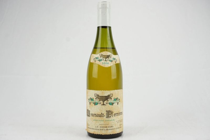      Meursault-Perri&egrave;res Domaine J.-F. Coche Dury 1996   - Auction Il Fascino e l'Eleganza - A journey through the best Italian and French Wines - Pandolfini Casa d'Aste
