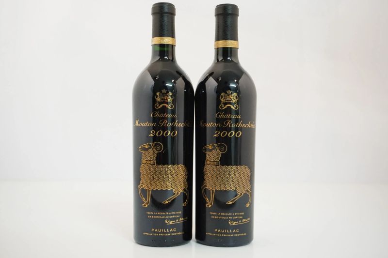      Ch&acirc;teau Mouton Rothschild 2000   - Asta Vini Pregiati e Distillati da Collezione - Pandolfini Casa d'Aste